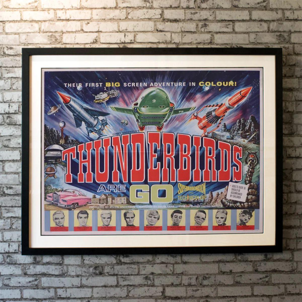 Thunderbirds Are Go, Unframed Poster, 1966

Original British Quad (30 X 40 Inches). When the launch of a mission to Mars goes awry due to sabotage, International Rescue is requested to assist in the mission's second attempt.

Year: