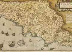 Thusciae - Mappa della Tuscia