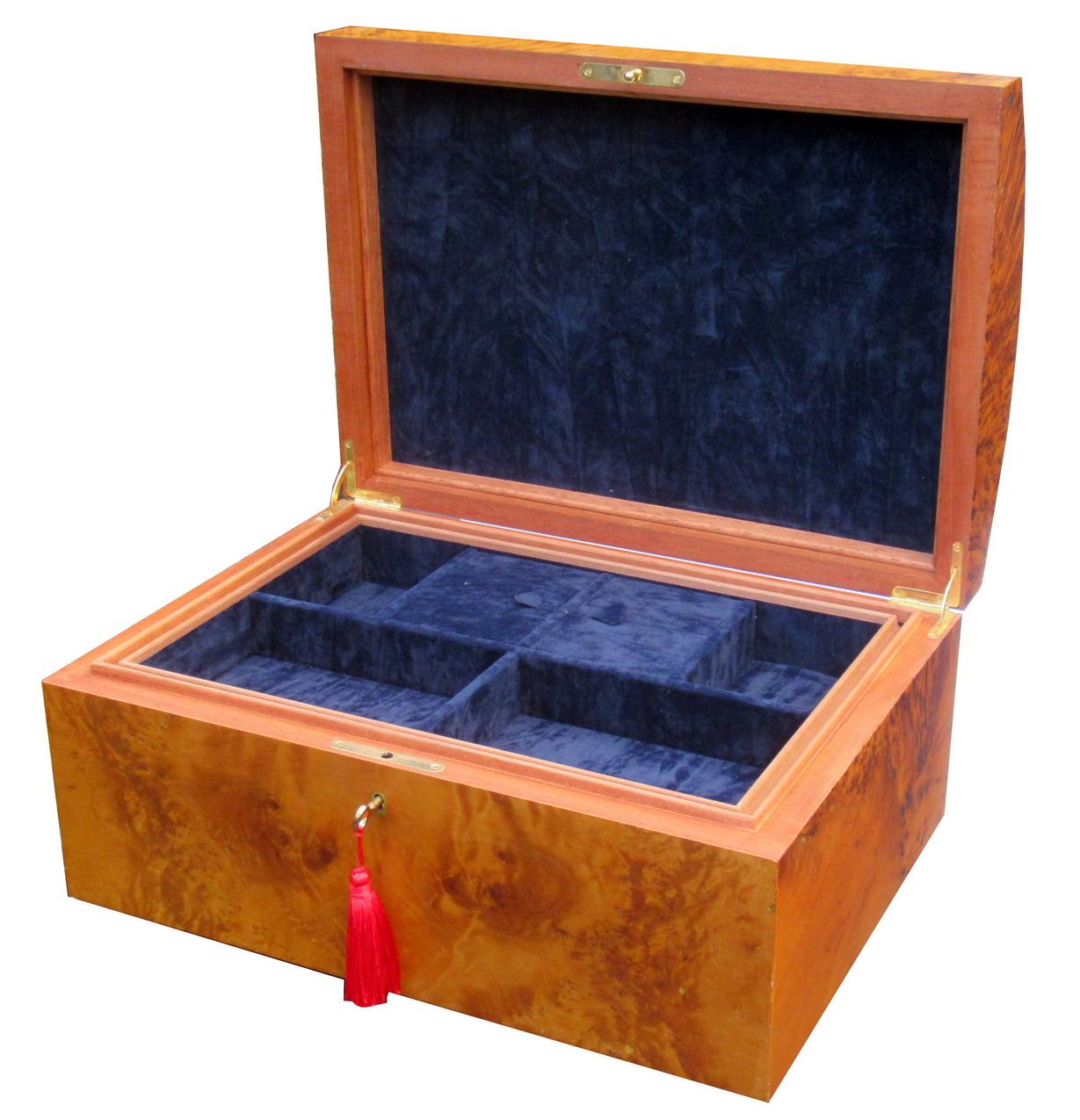 irish wooden jewelry box