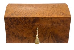 Thuya Wood Vintage Handmade Jewelry Casket Box Manning of Ireland Irish New