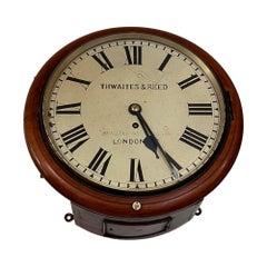 Thwaites and Reed 19th Century Wall Clock