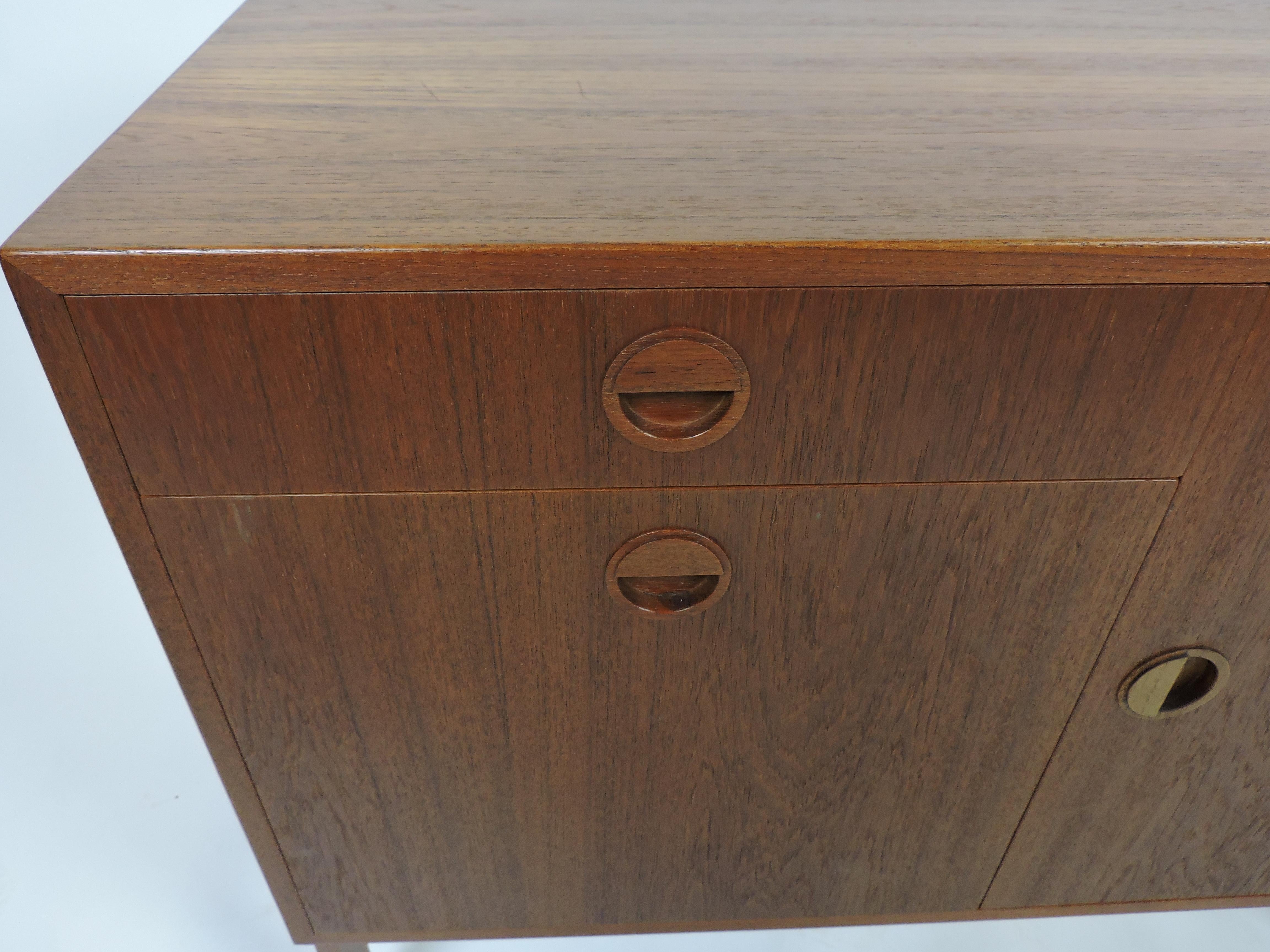 Thygesen Sorensen HG Hansen Guldborg Midcentury Danish Modern Teak Cabinet 1