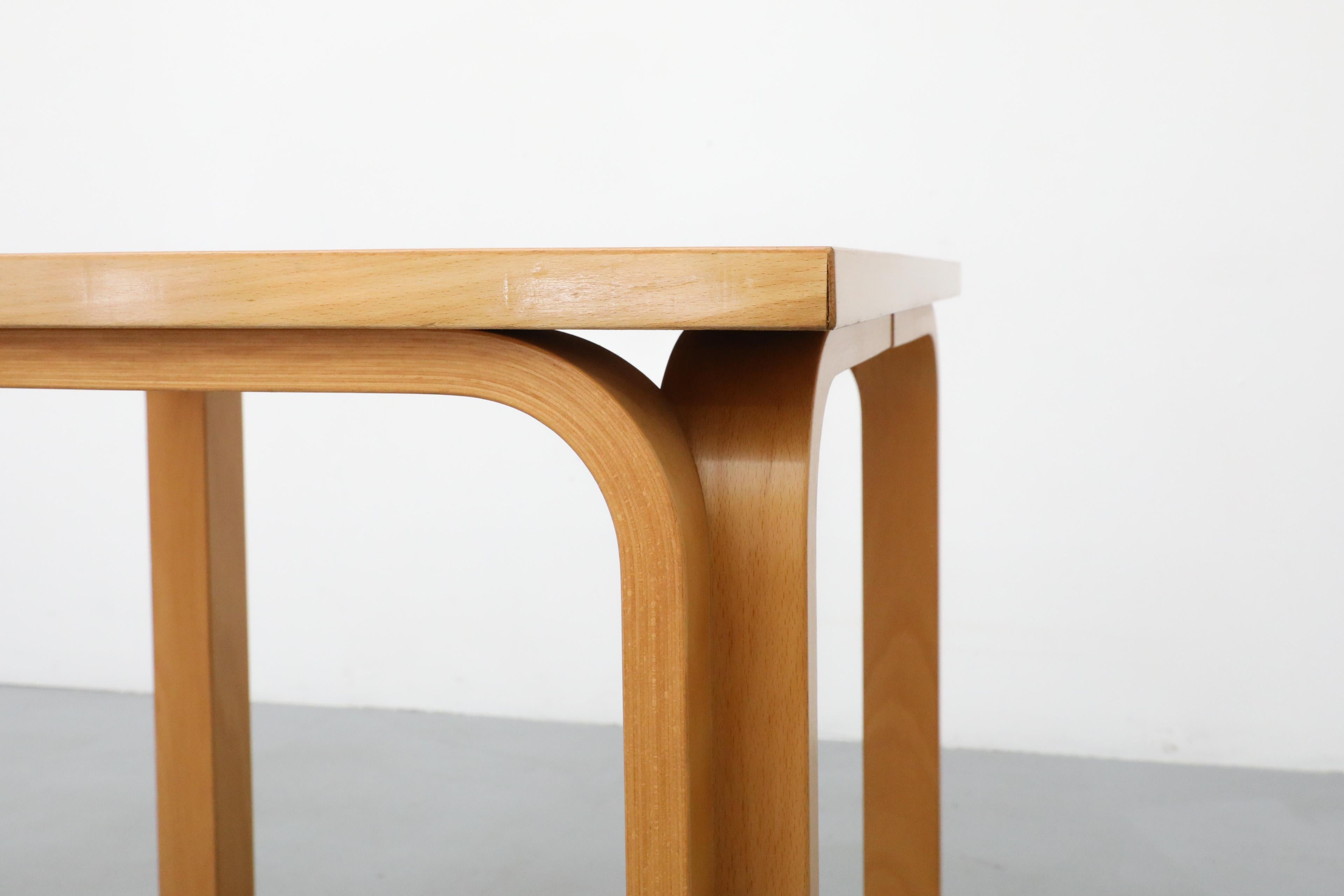 Thygesen & Sørensen Square Birch & Black Danish Center Table for Magnus Olesen 5