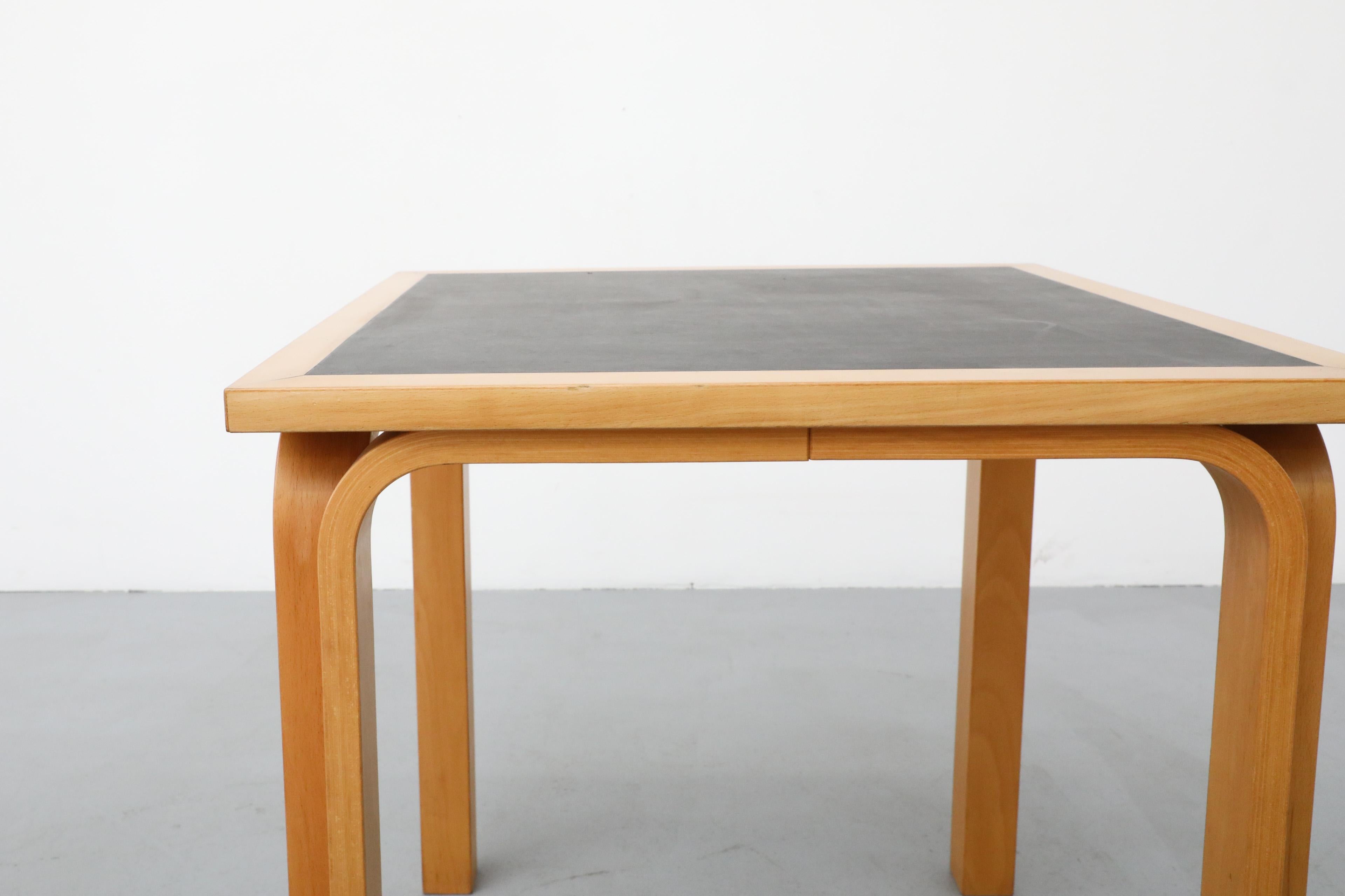 Thygesen & Sørensen Square Birch & Black Danish Center Table for Magnus Olesen 7