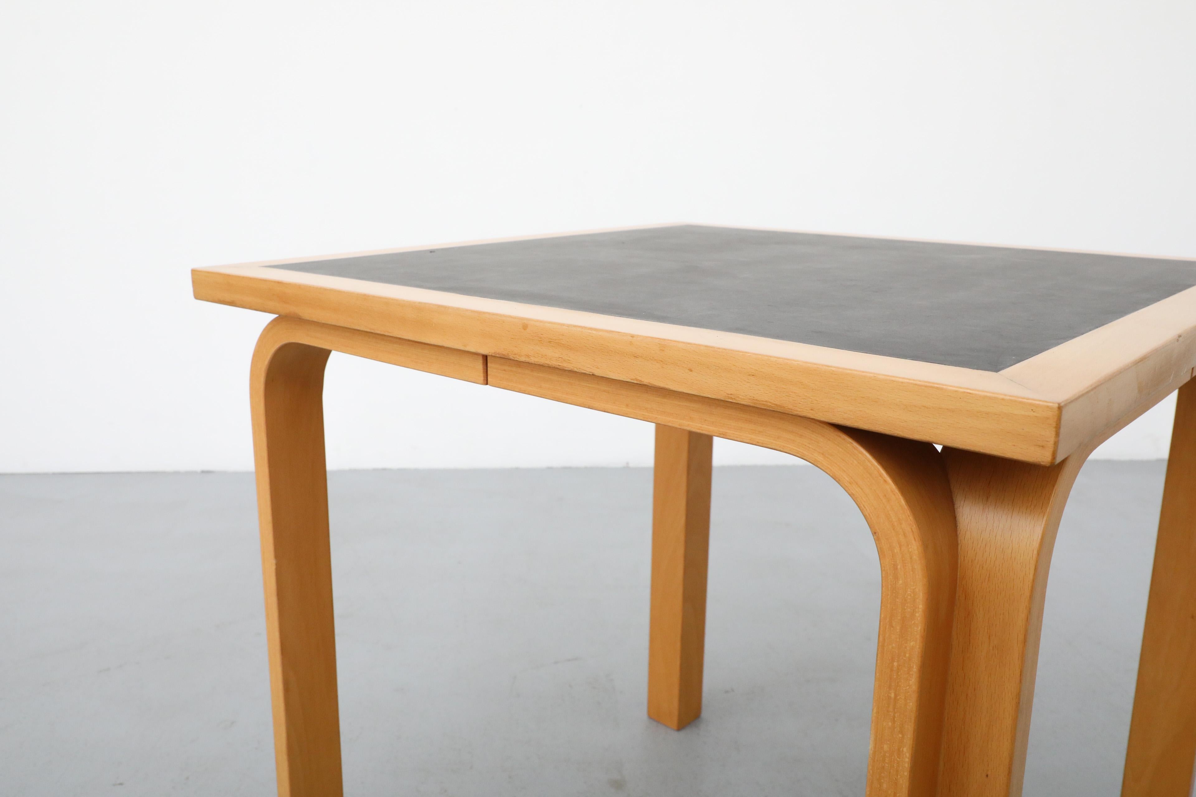 Thygesen & Sørensen Square Birch & Black Danish Center Table for Magnus Olesen 8