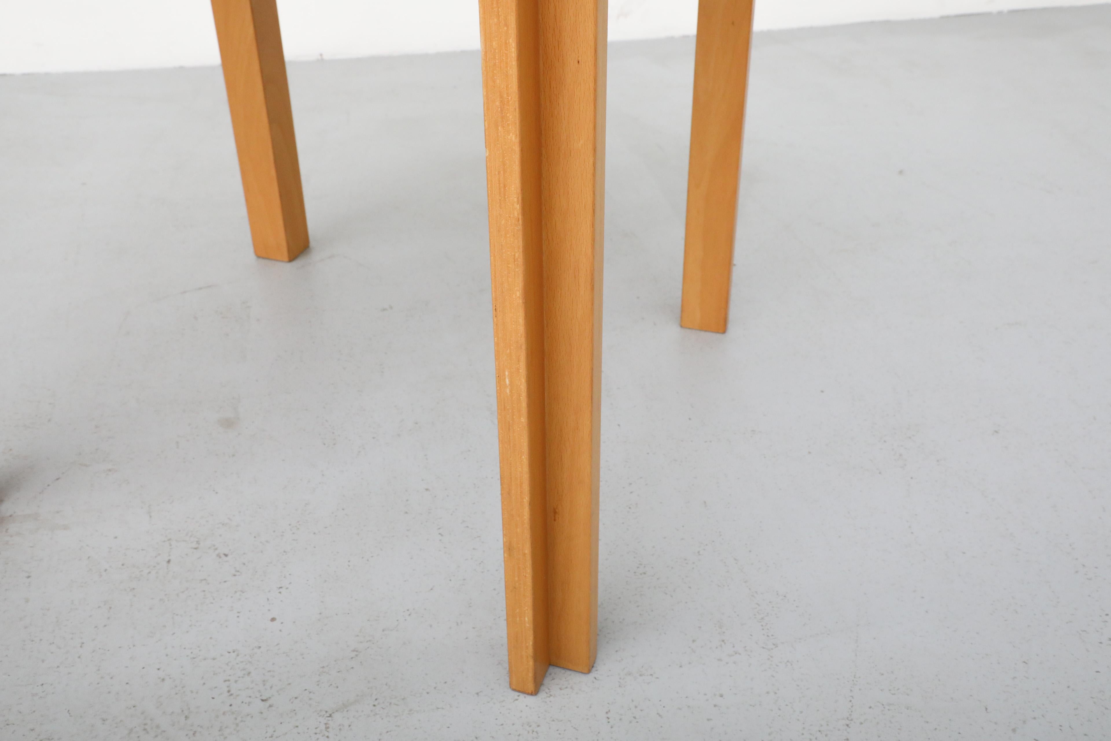 Thygesen & Sørensen Square Birch & Black Danish Center Table for Magnus Olesen 9