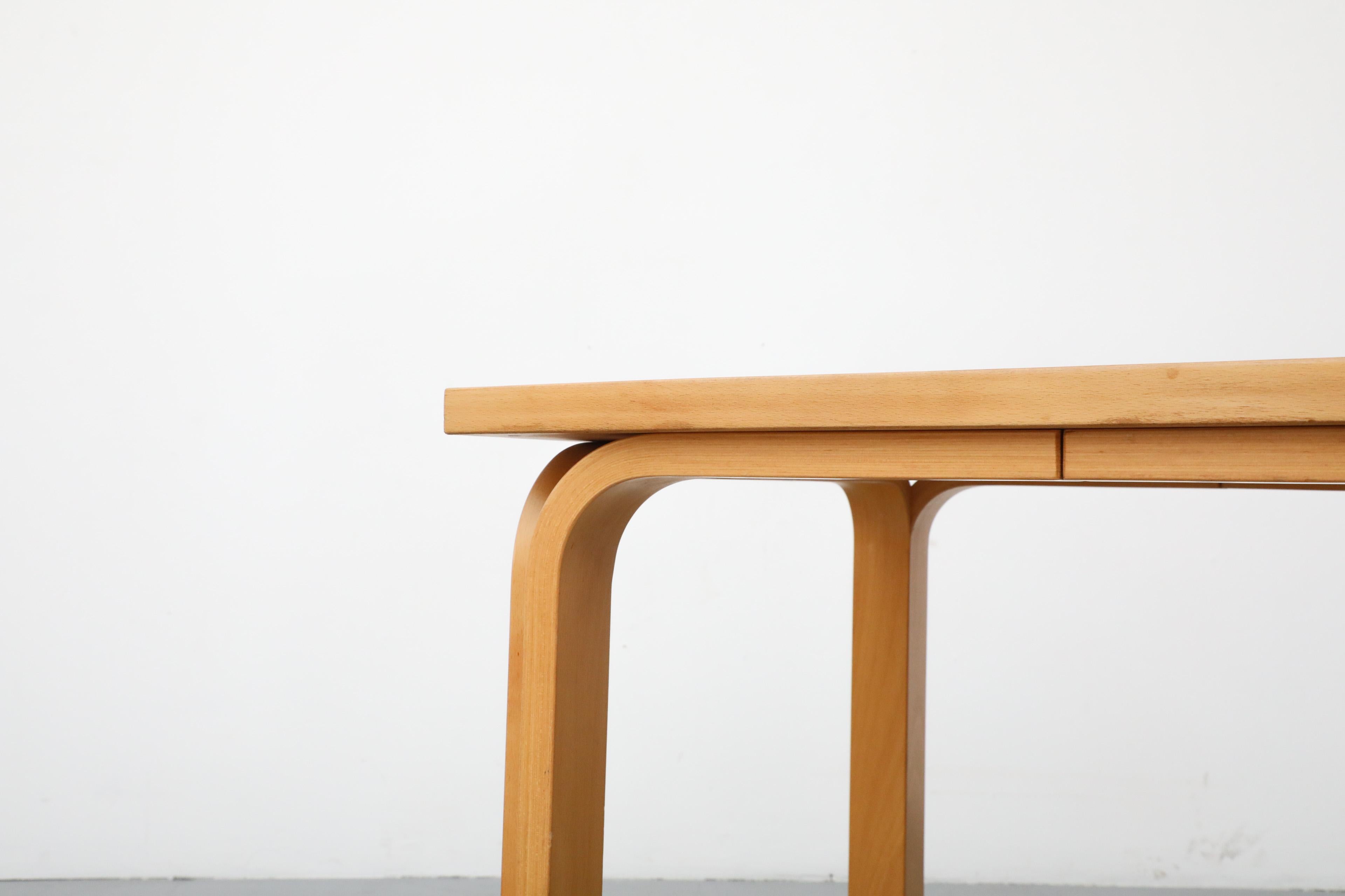 Thygesen & Sørensen Square Birch & Black Danish Center Table for Magnus Olesen 10