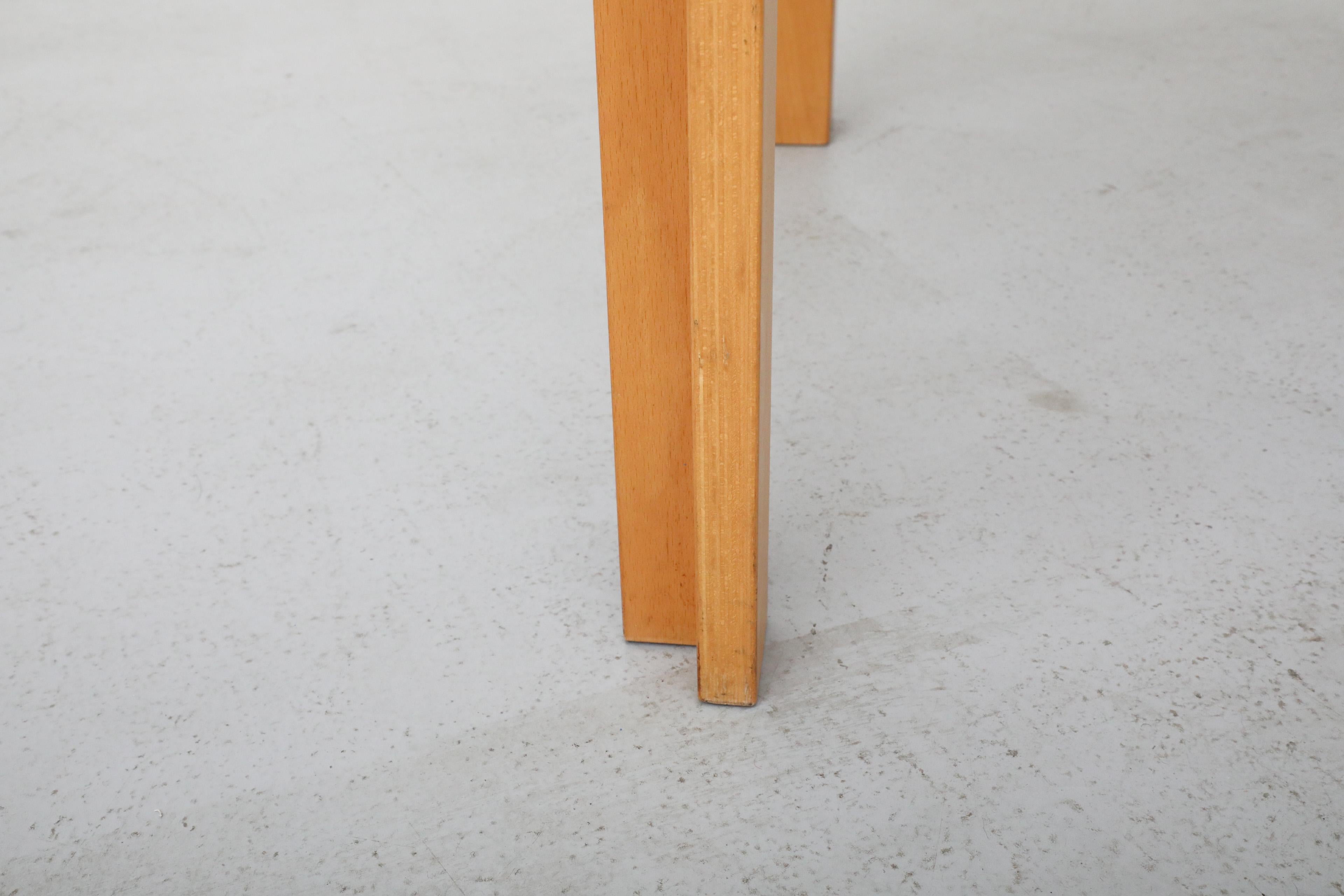 Thygesen & Sørensen Square Birch & Black Danish Center Table for Magnus Olesen 11