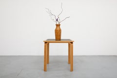 Mesa central danesa cuadrada de abedul y negro Thygesen & Sørensen para Magnus Olesen