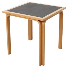 Thygesen & Sørensen Square Birch & Black Danish Center Table for Magnus Olesen