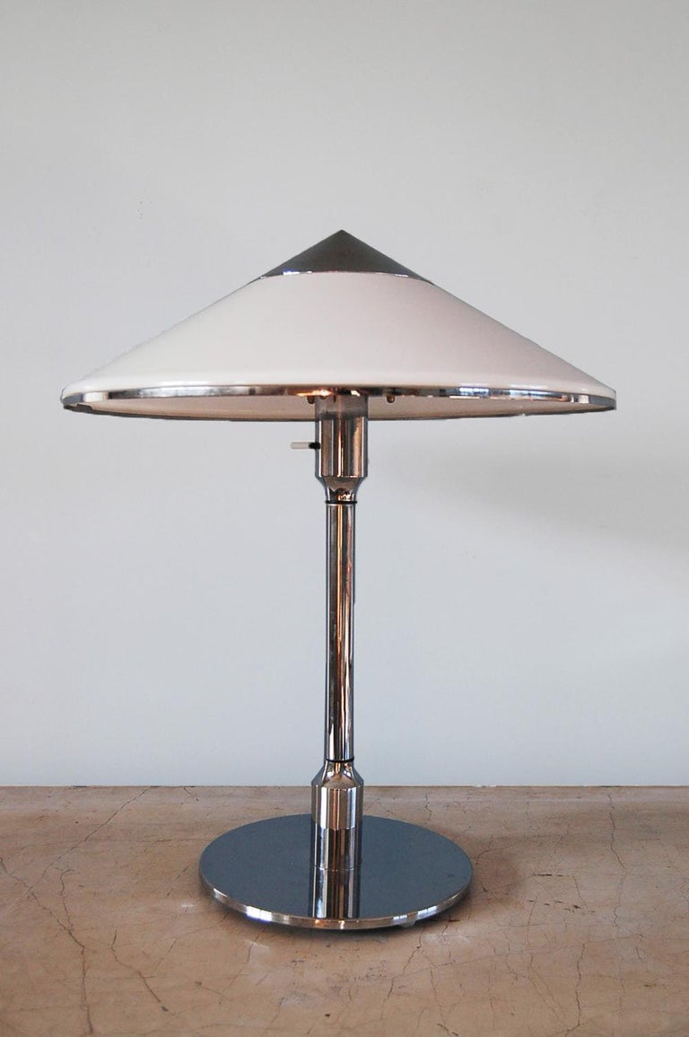 Niels Rasmussen Thykier (1883 Danish - ), table light, origin: Denmark, circa 1940

This lamp is the precursor of Fog and Mørup’s 