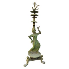 Thymiaterion Or Etruscan Incense Burner, Grand Tour, 19th Century