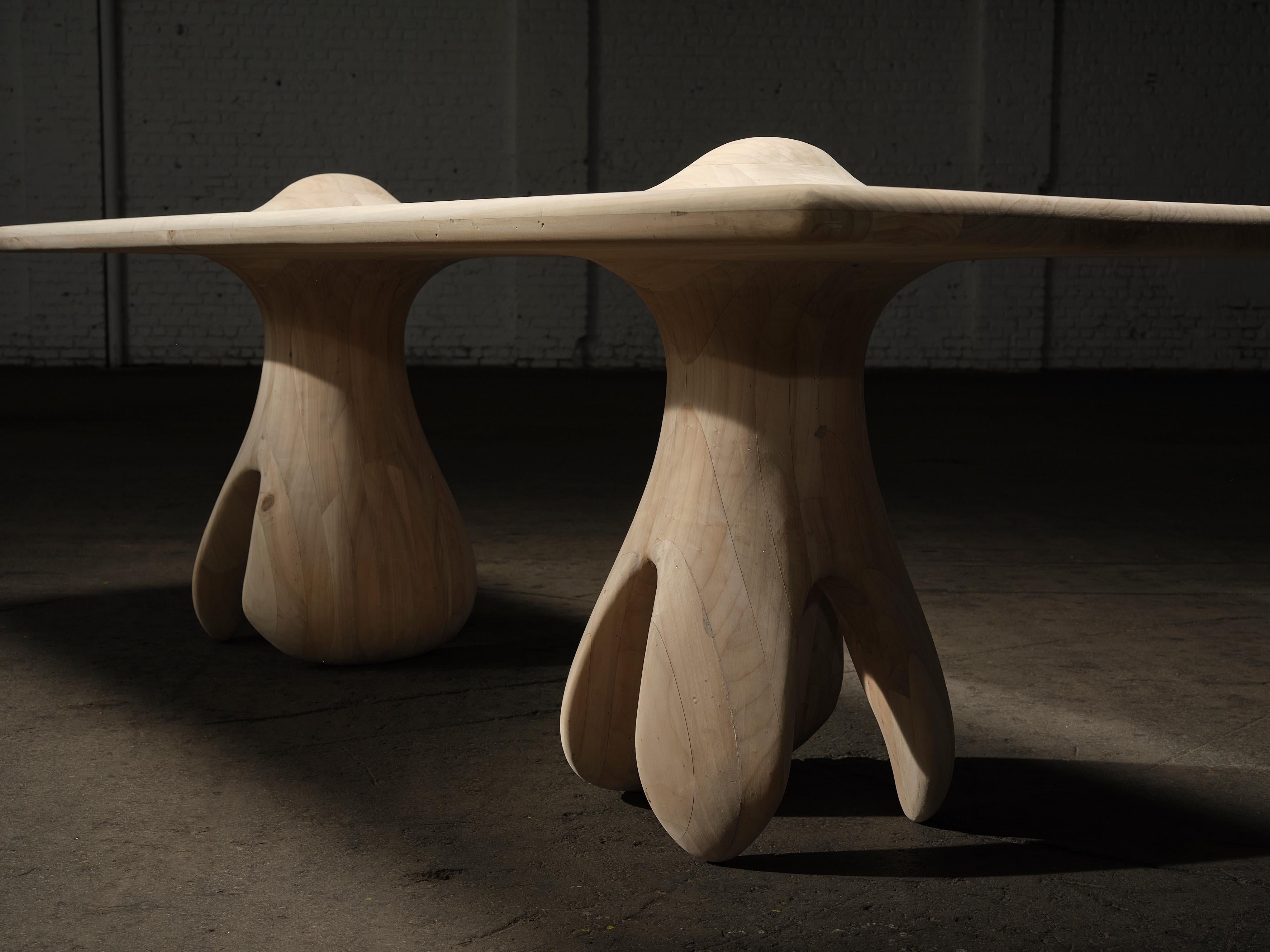 Other TI01 Birch Dining Table by Togigi For Sale