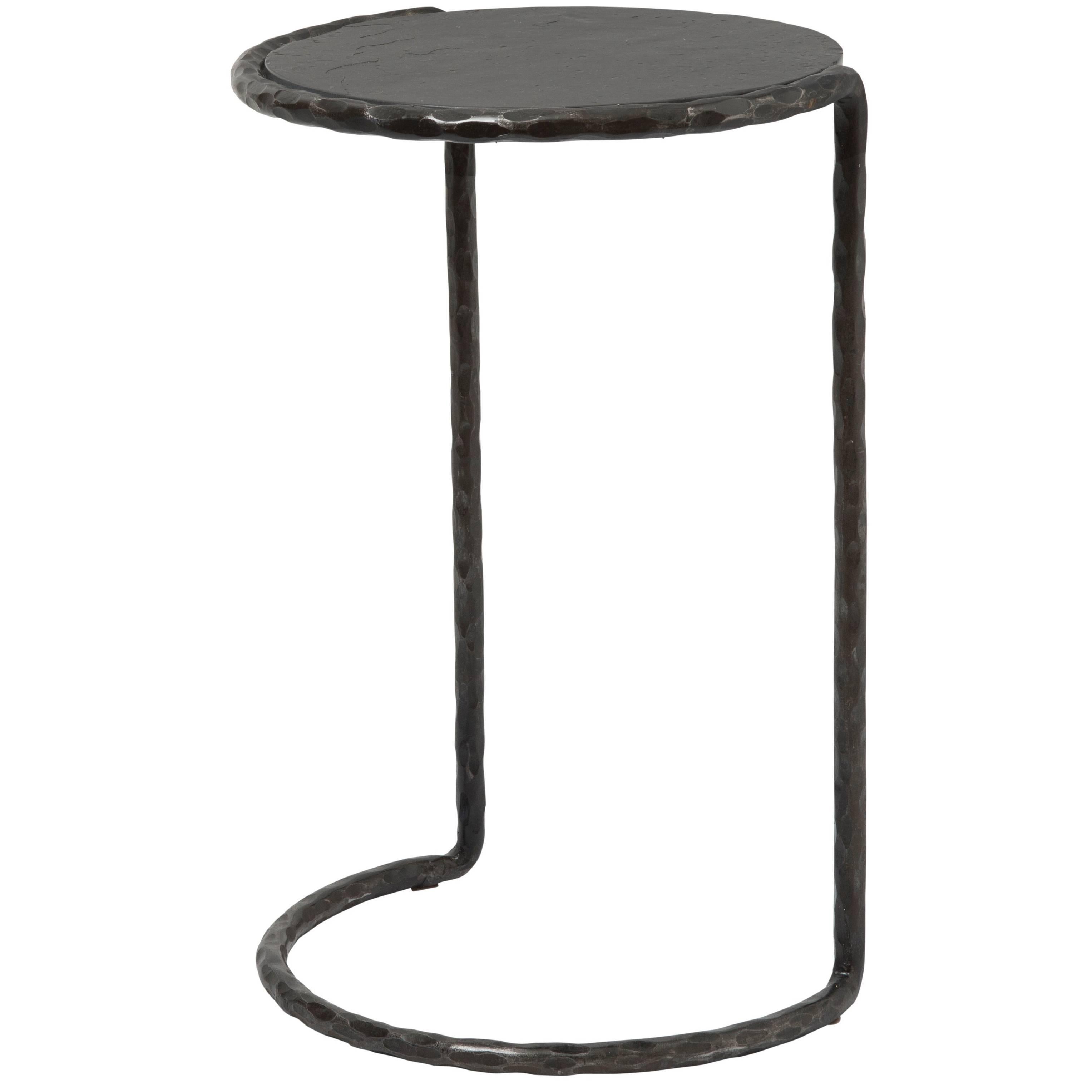 Tiago Round Side Table, Designed by Solving Spaces For Sale