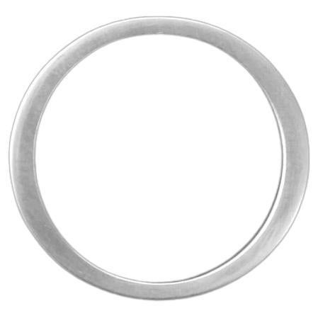 Tiana Marie Combes White Gold Tapered Classic Band For Sale