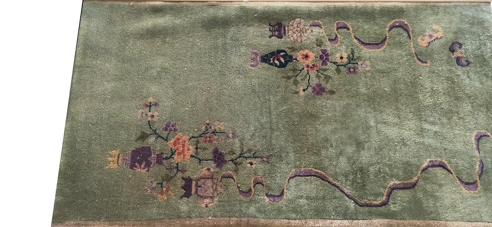 Early 20th Century Tianjin / Tientsin Art Deco Rug For Sale