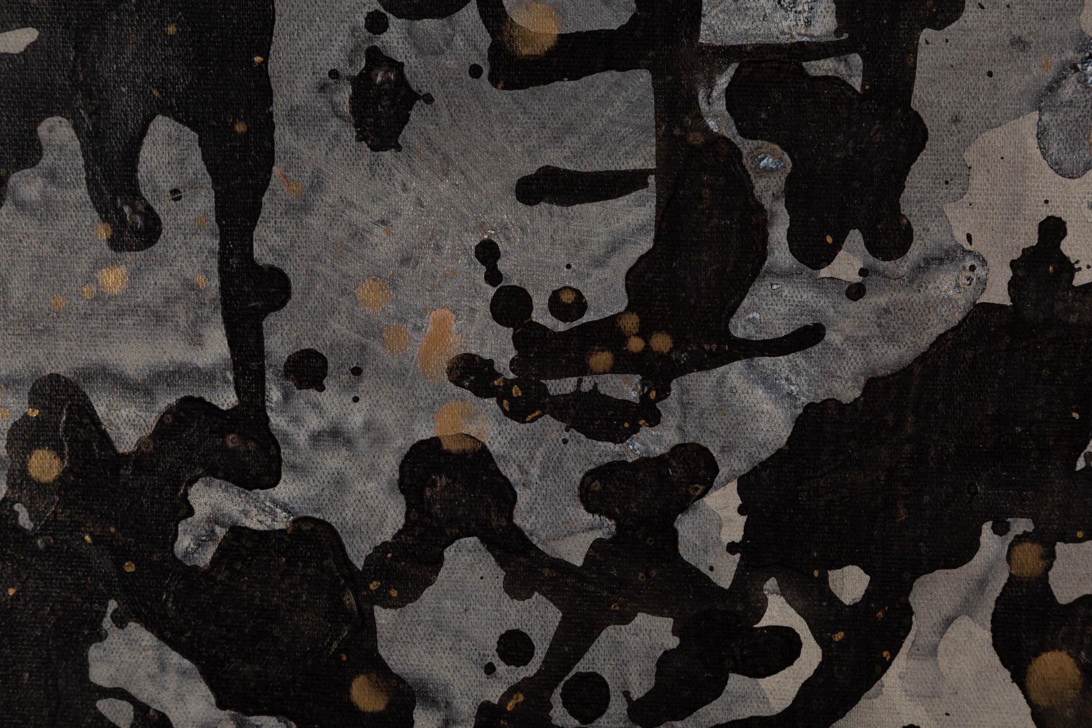Tianliang Cheng Abstraktes Original Acryl auf Leinwand „Abstrakte Welt II“ im Angebot 4