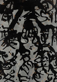 Tianliang Cheng Abstract Original Acrylic On Canvas "Abstract World III"