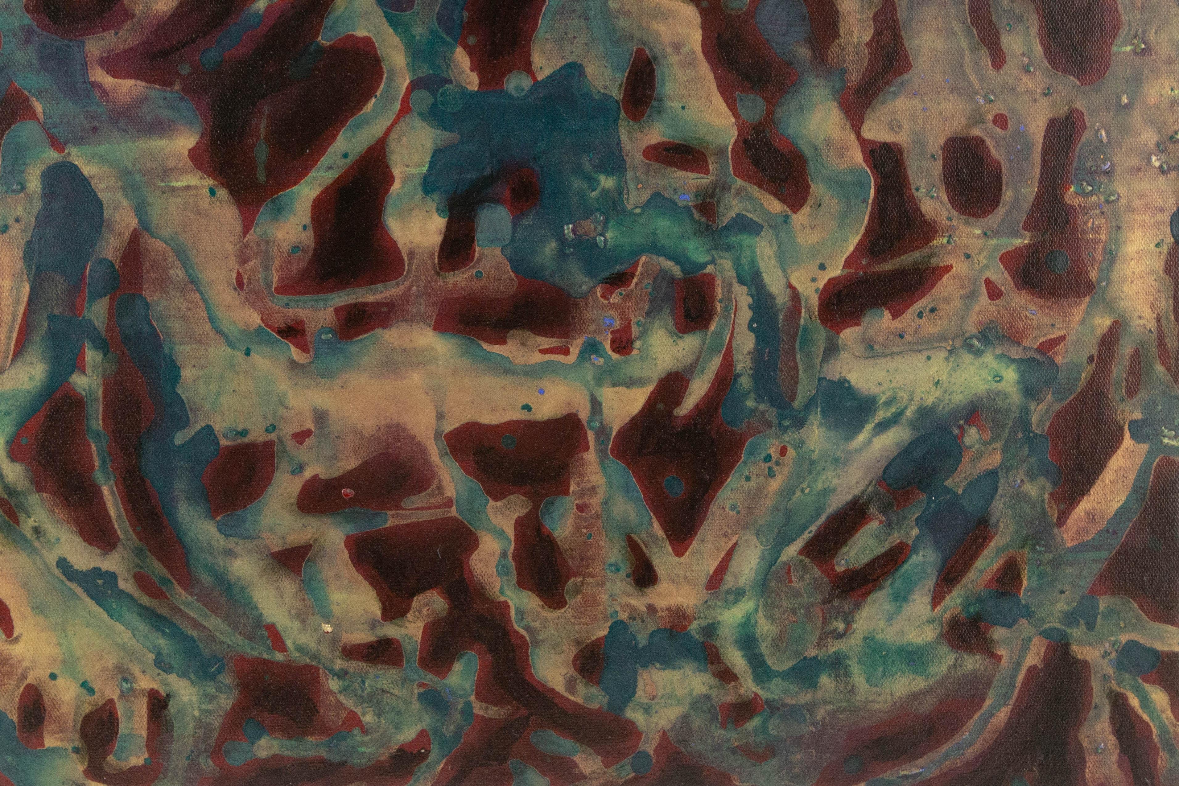 Tianliang Cheng Abstract Original Oil On Canvas 