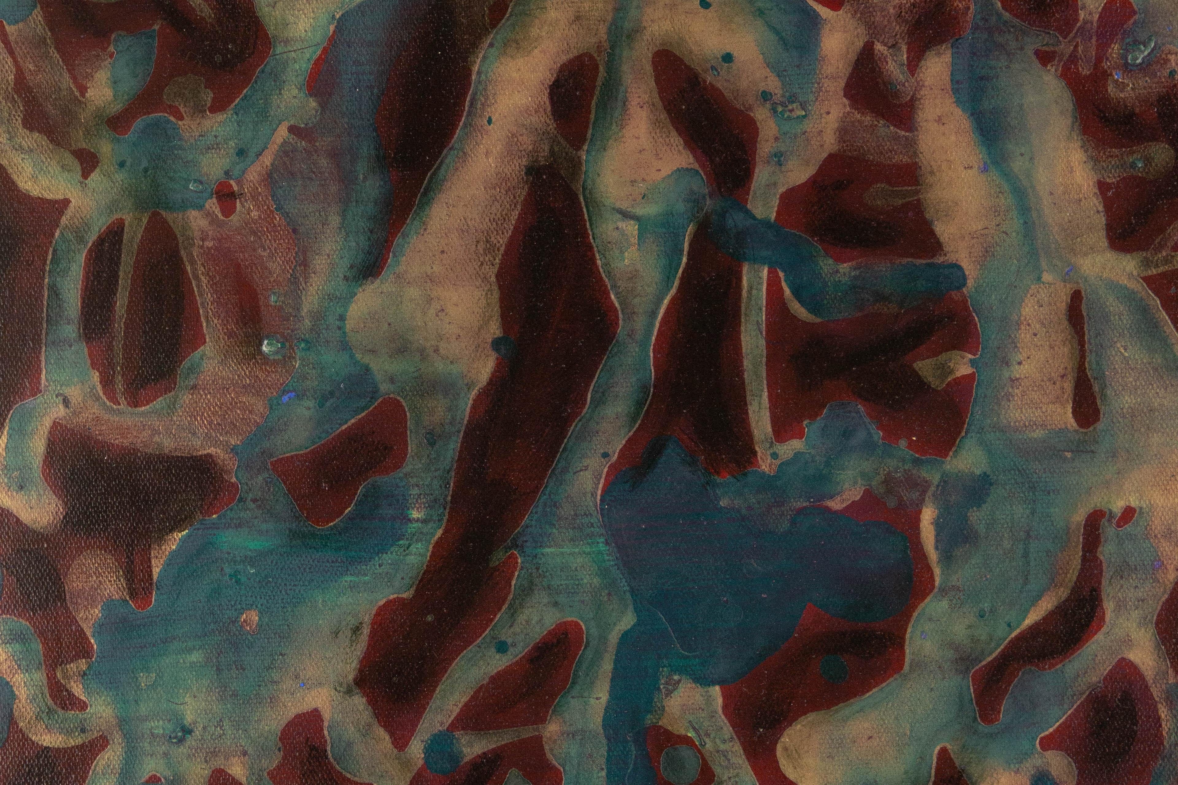 Tianliang Cheng Abstract Original Oil On Canvas 