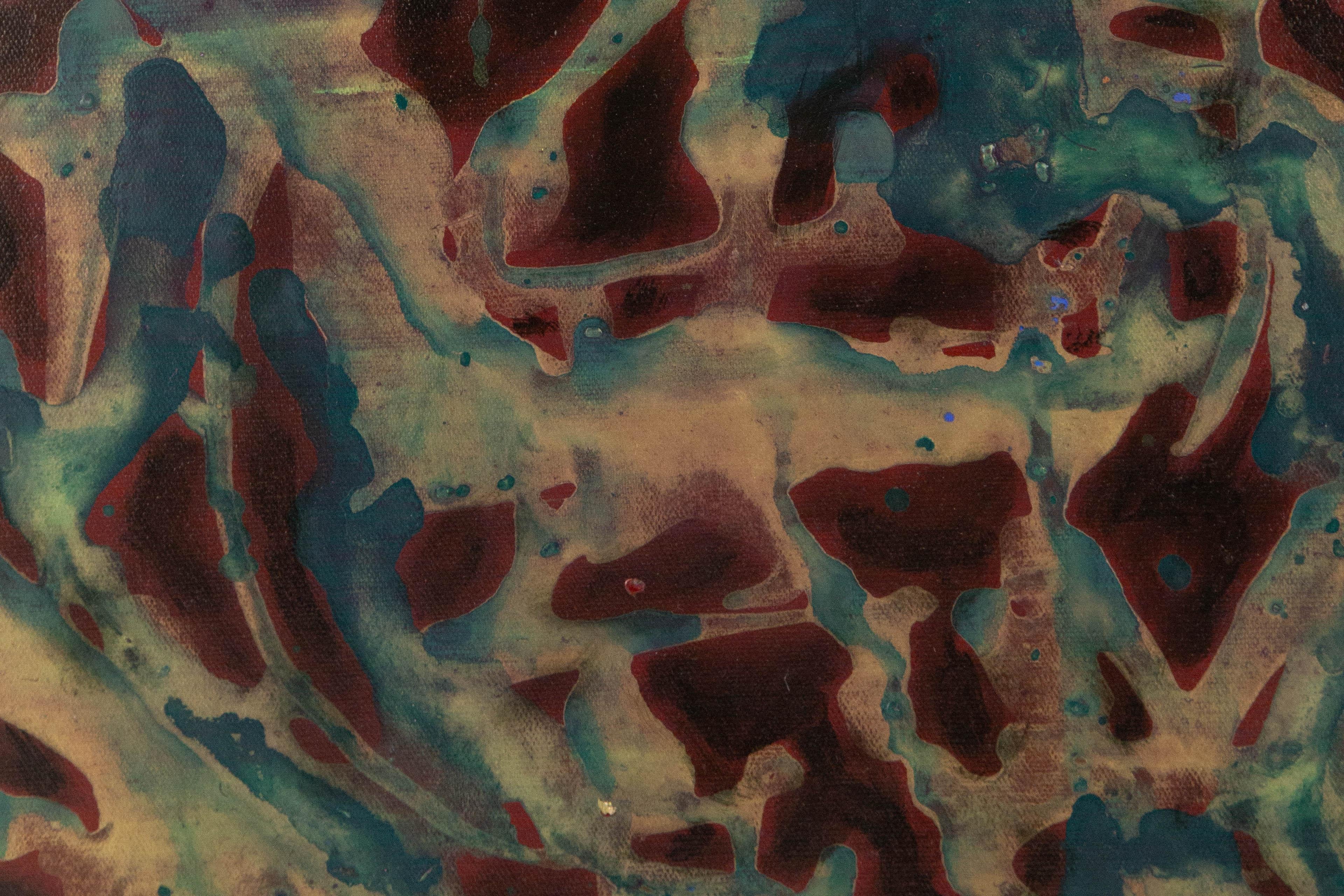 Tianliang Cheng Abstract Original Oil On Canvas 