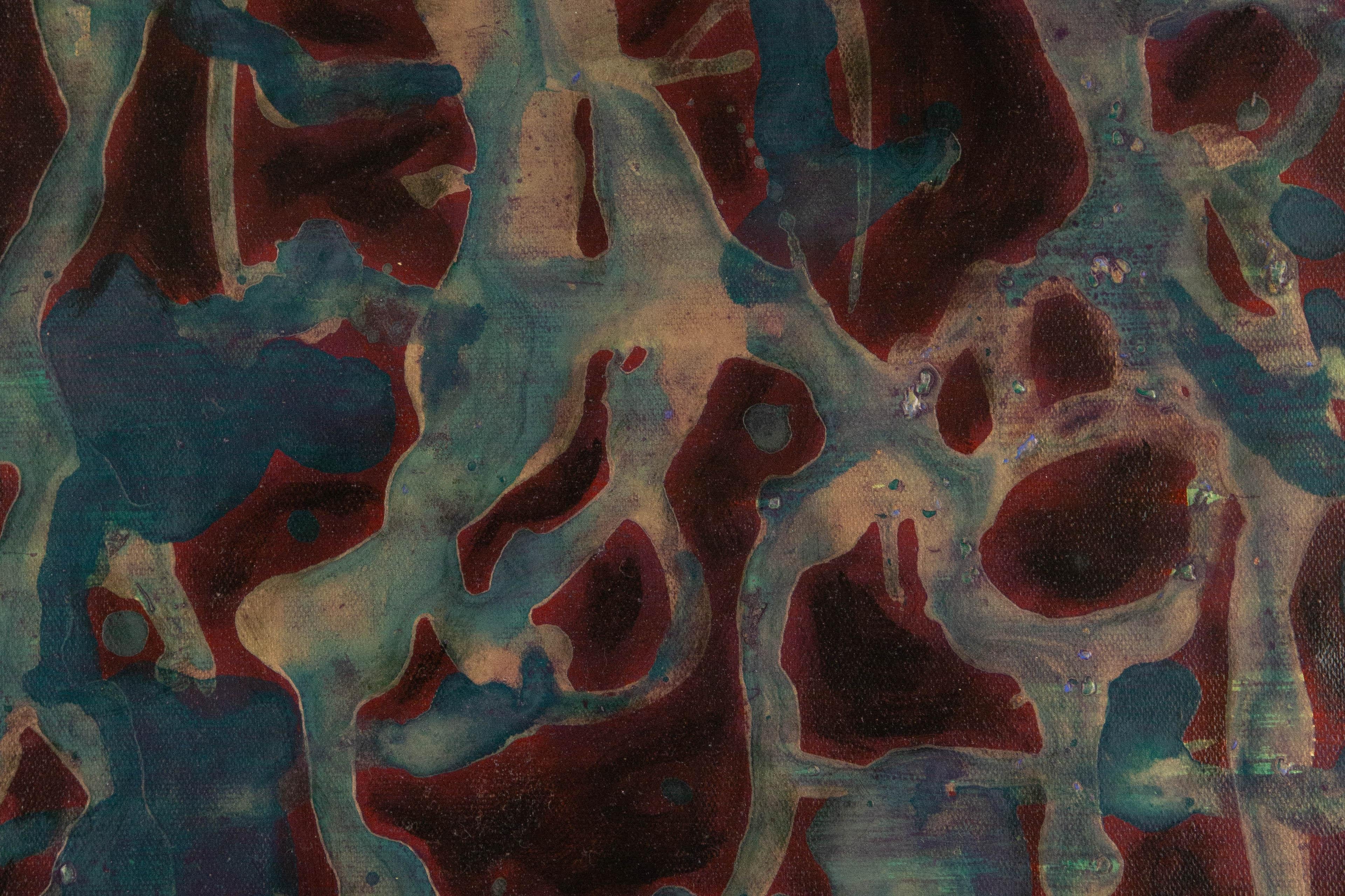 Tianliang Cheng Abstract Original Oil On Canvas 