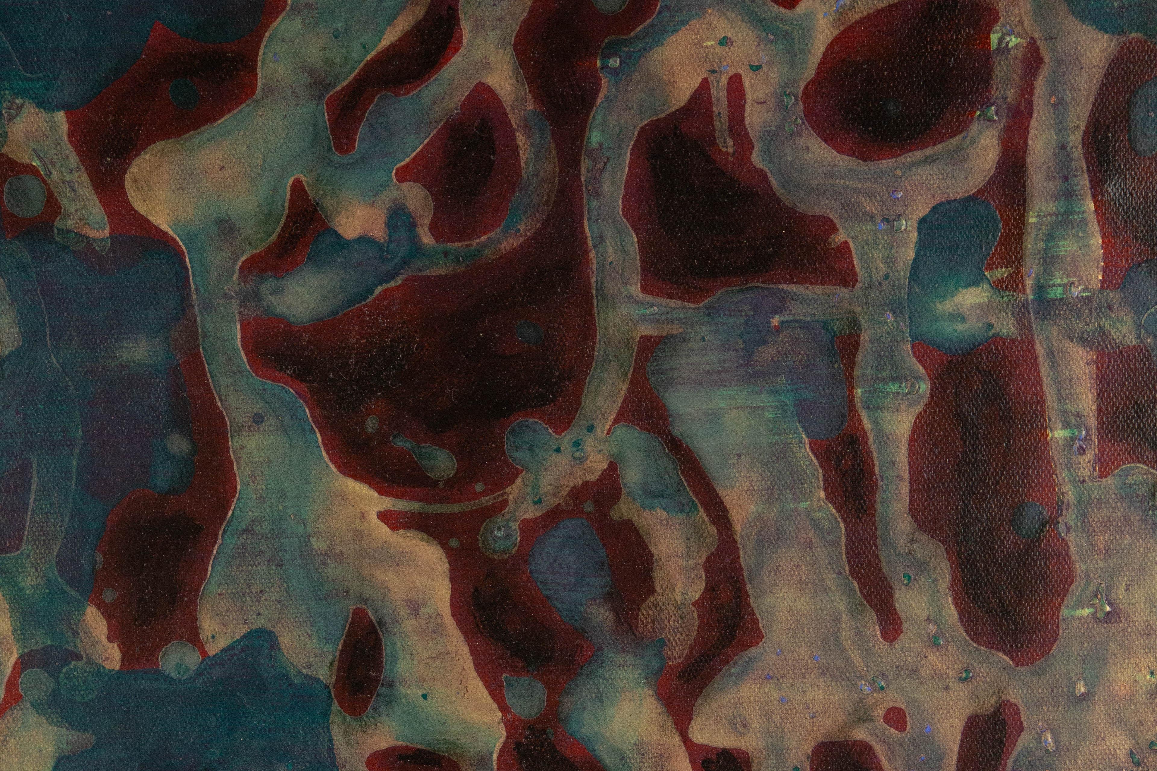 Tianliang Cheng Abstract Original Oil On Canvas 