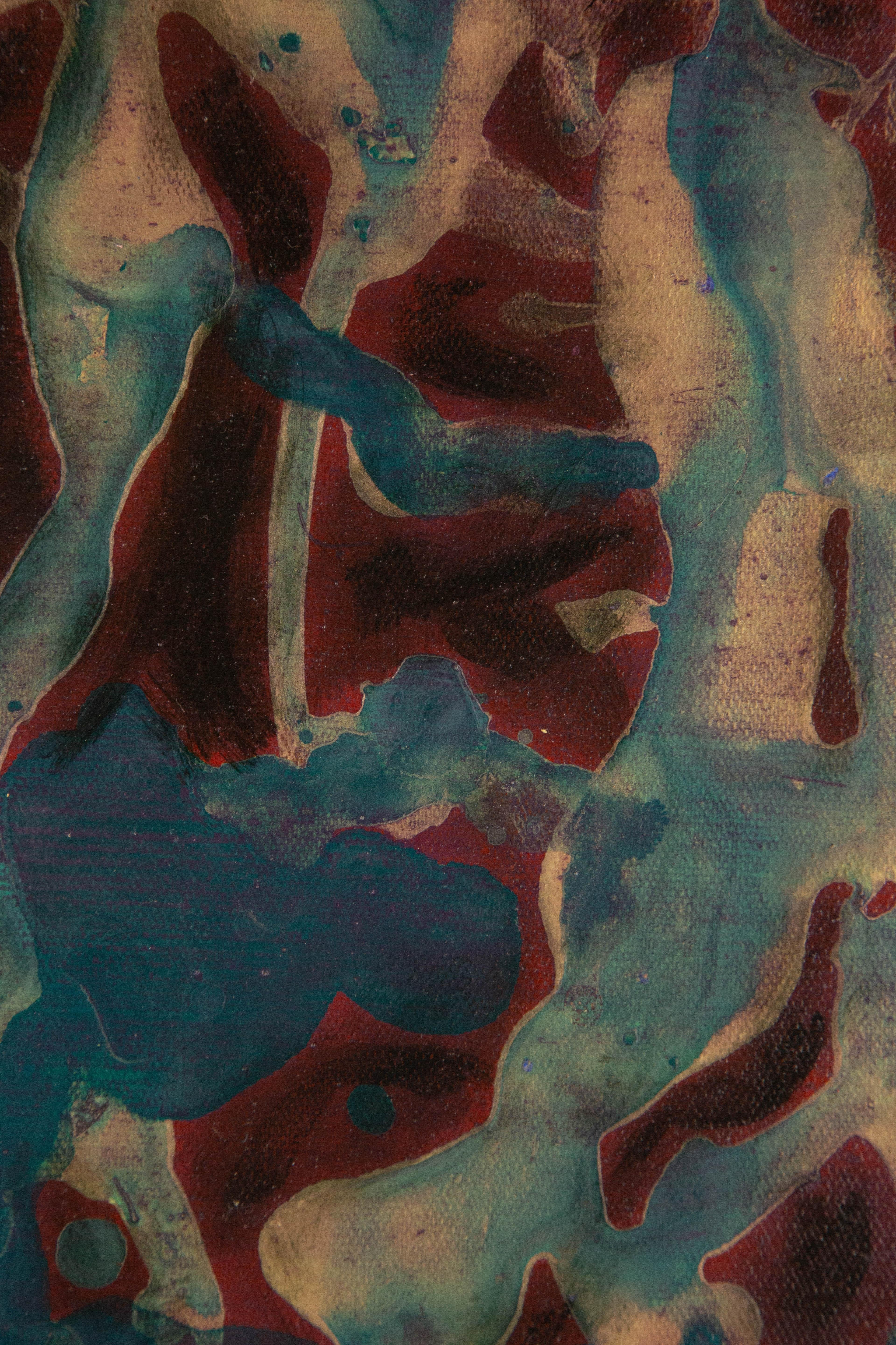 Tianliang Cheng Abstract Original Oil On Canvas 
