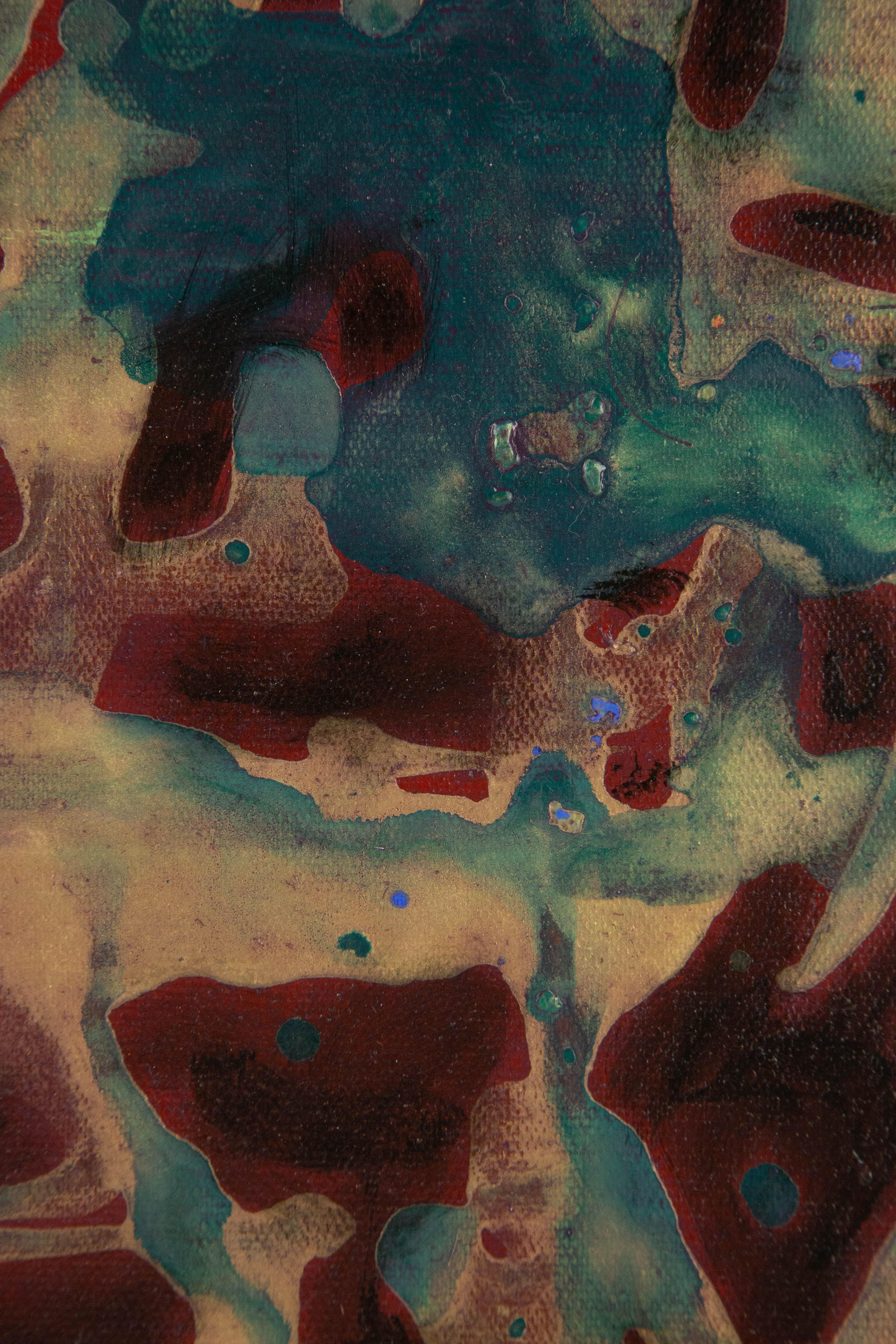 Tianliang Cheng Abstract Original Oil On Canvas 