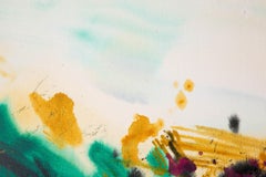 Tianliang Cheng Abstract Original Oil Painting "Abstract - green"