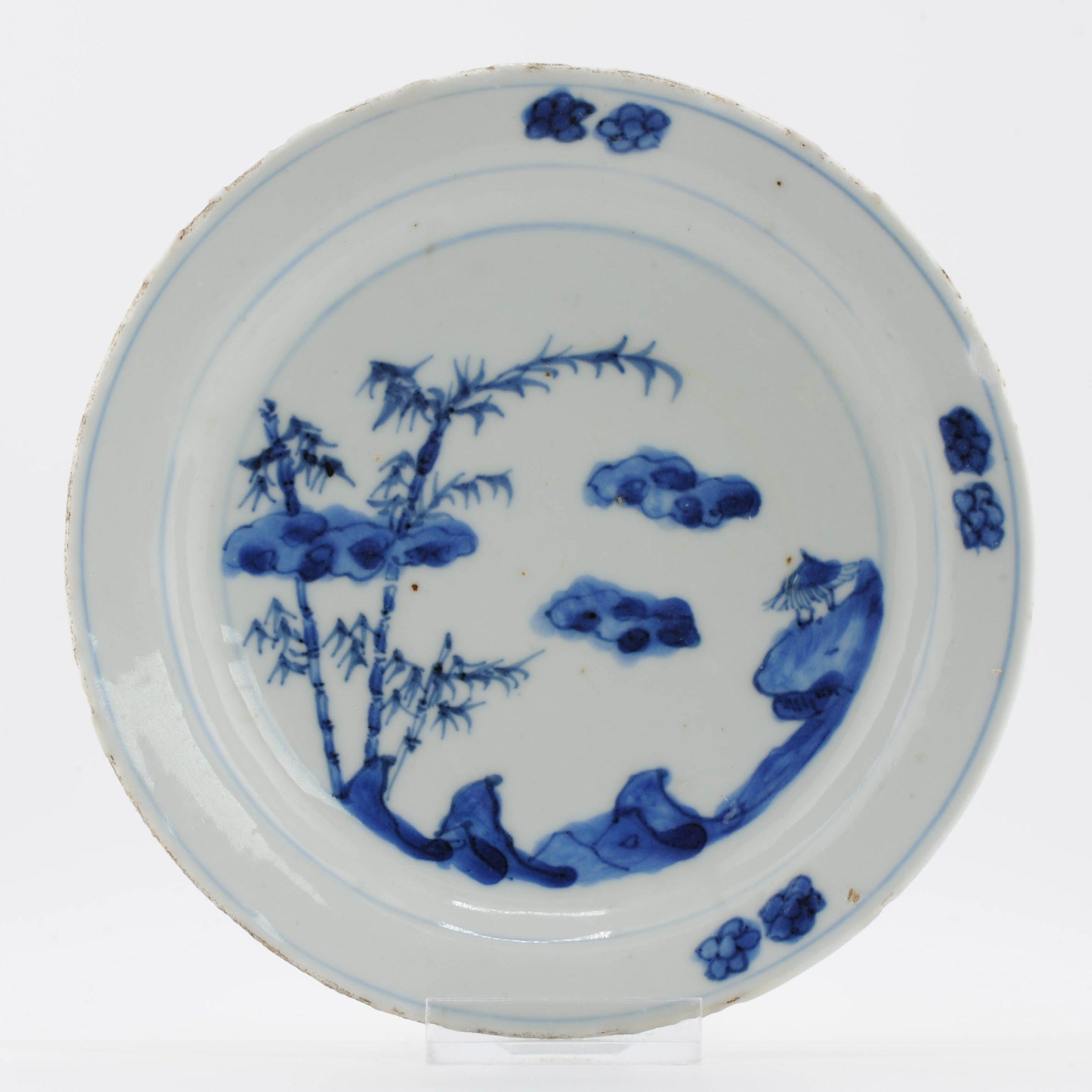 Tianqi Kosometsuke Antica Porcellana Cinese 17c Dinastia Ming Ni Zan in vendita 14