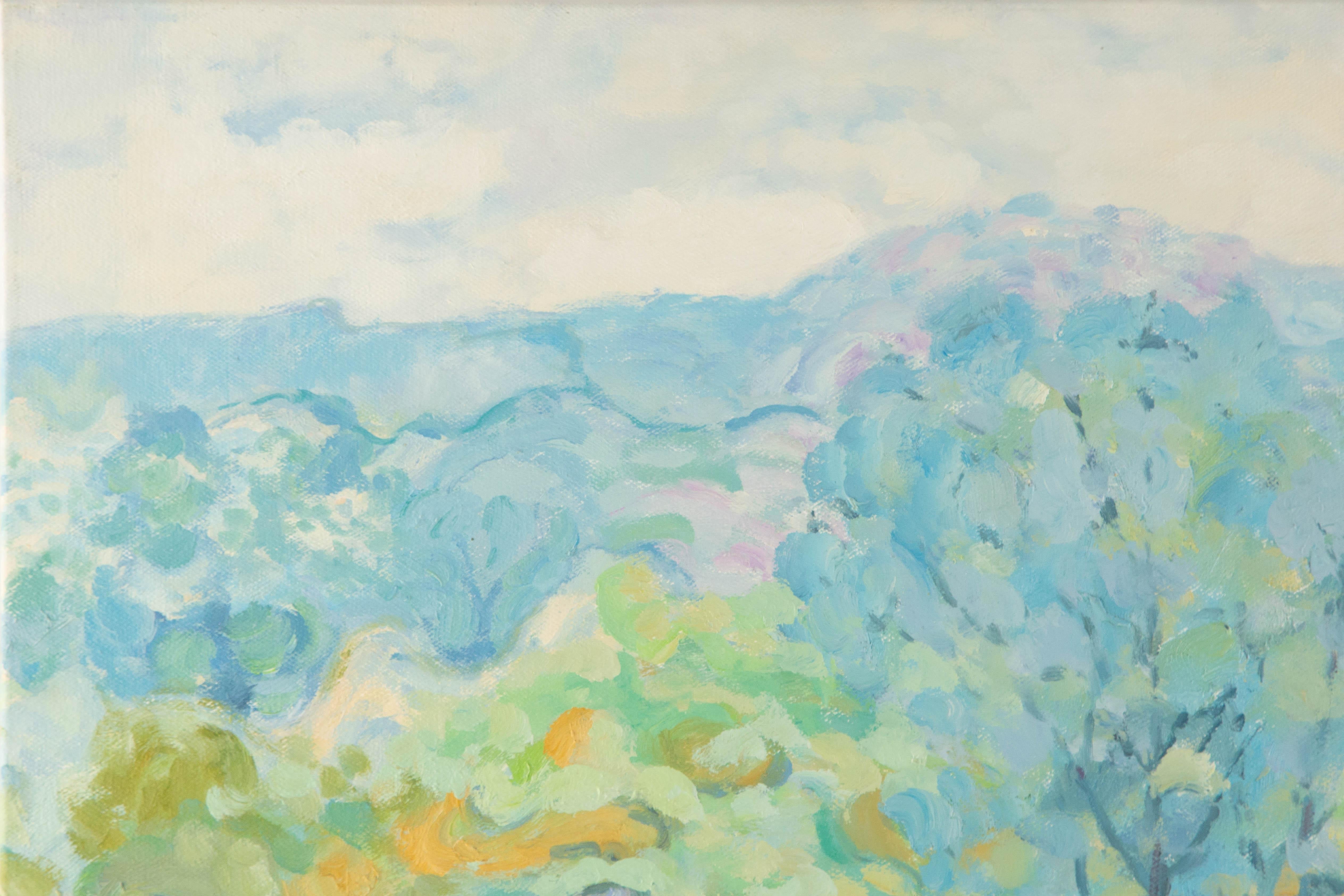 Tianyu Pan Impressionist Original Öl auf Leinwand 