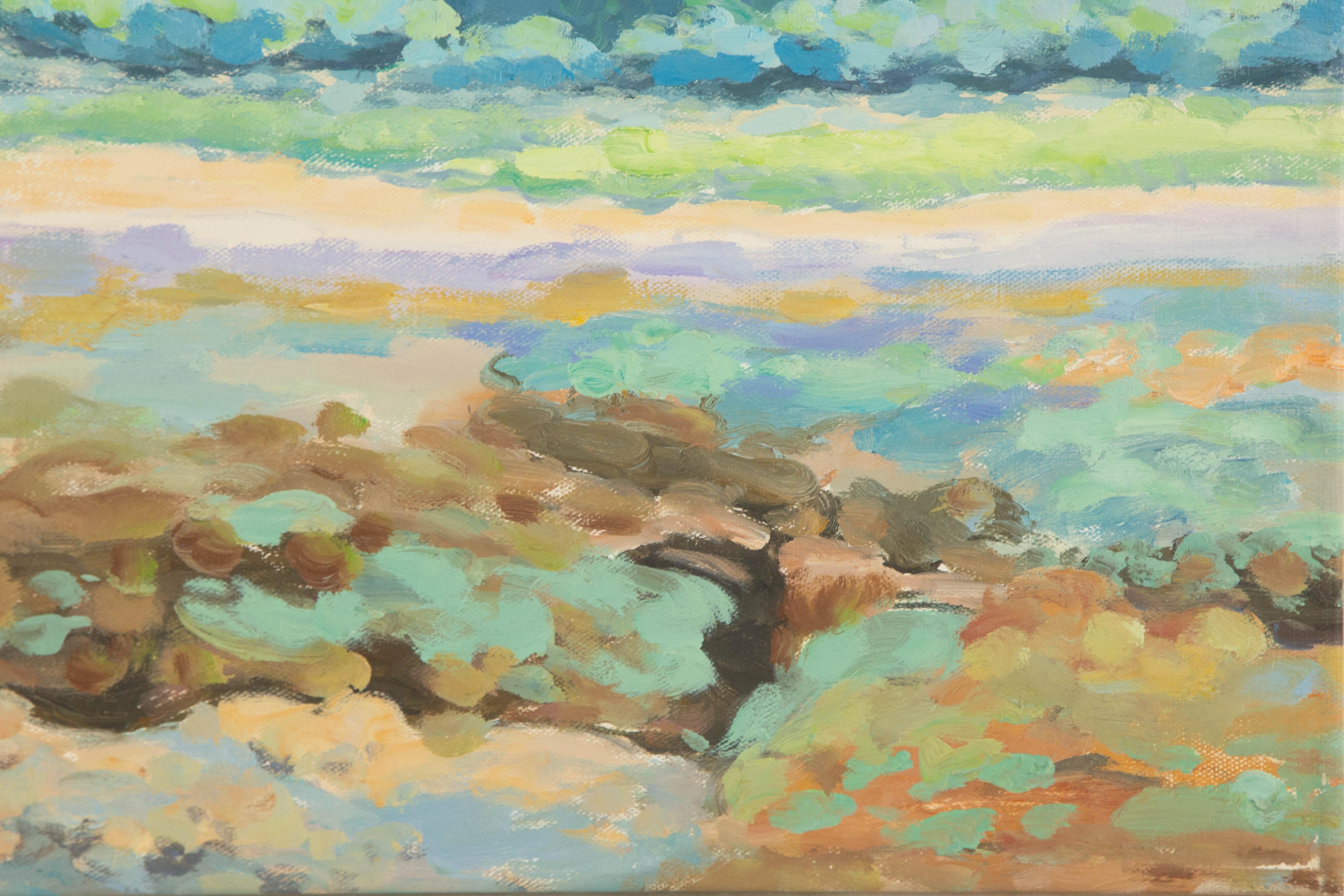 Tianyu Pan Impressionist Original Öl auf Leinwand 