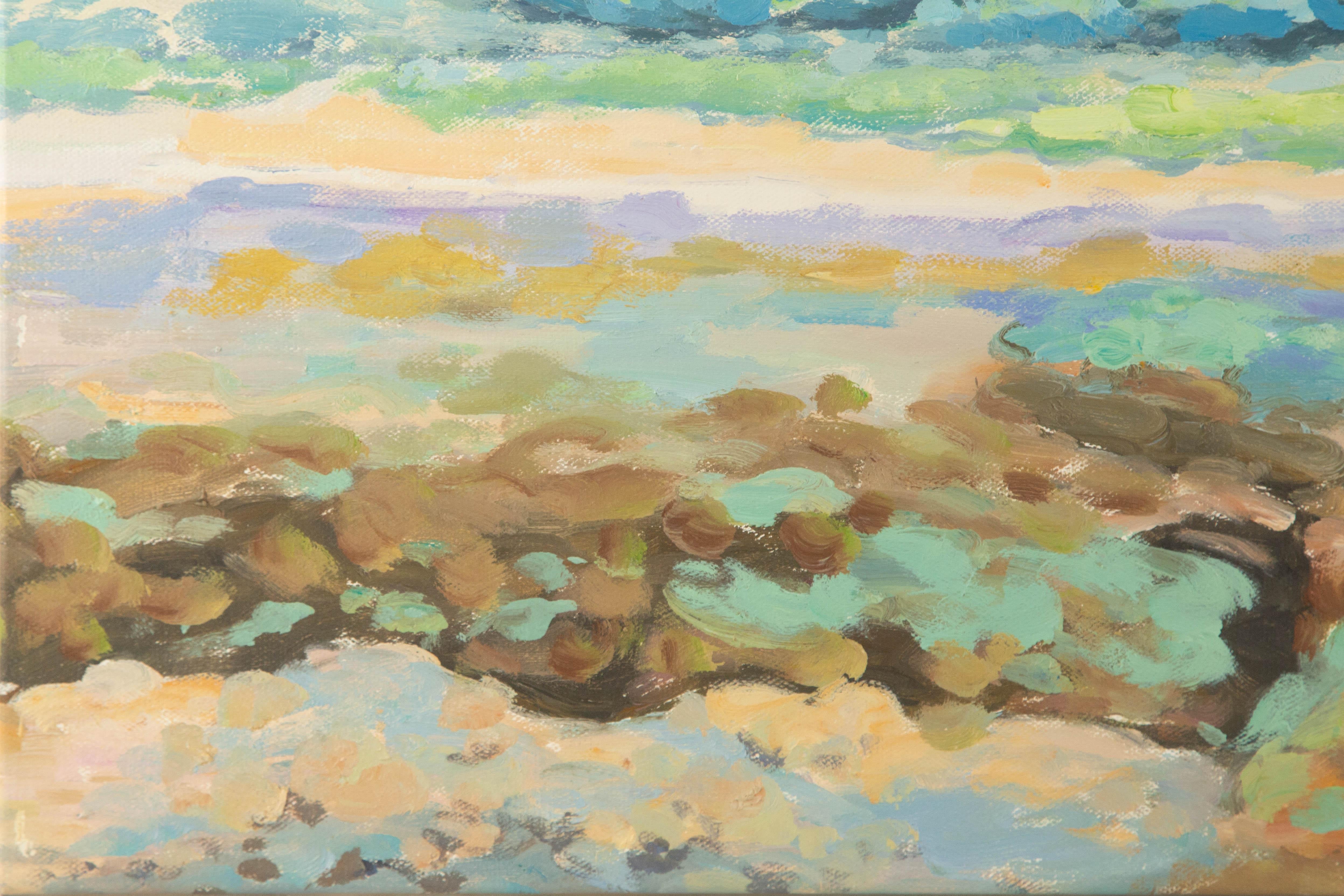 Tianyu Pan Impressionist Original Öl auf Leinwand 