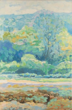 Tianyu Pan Olio su tela originale impressionista "Serie primavera II