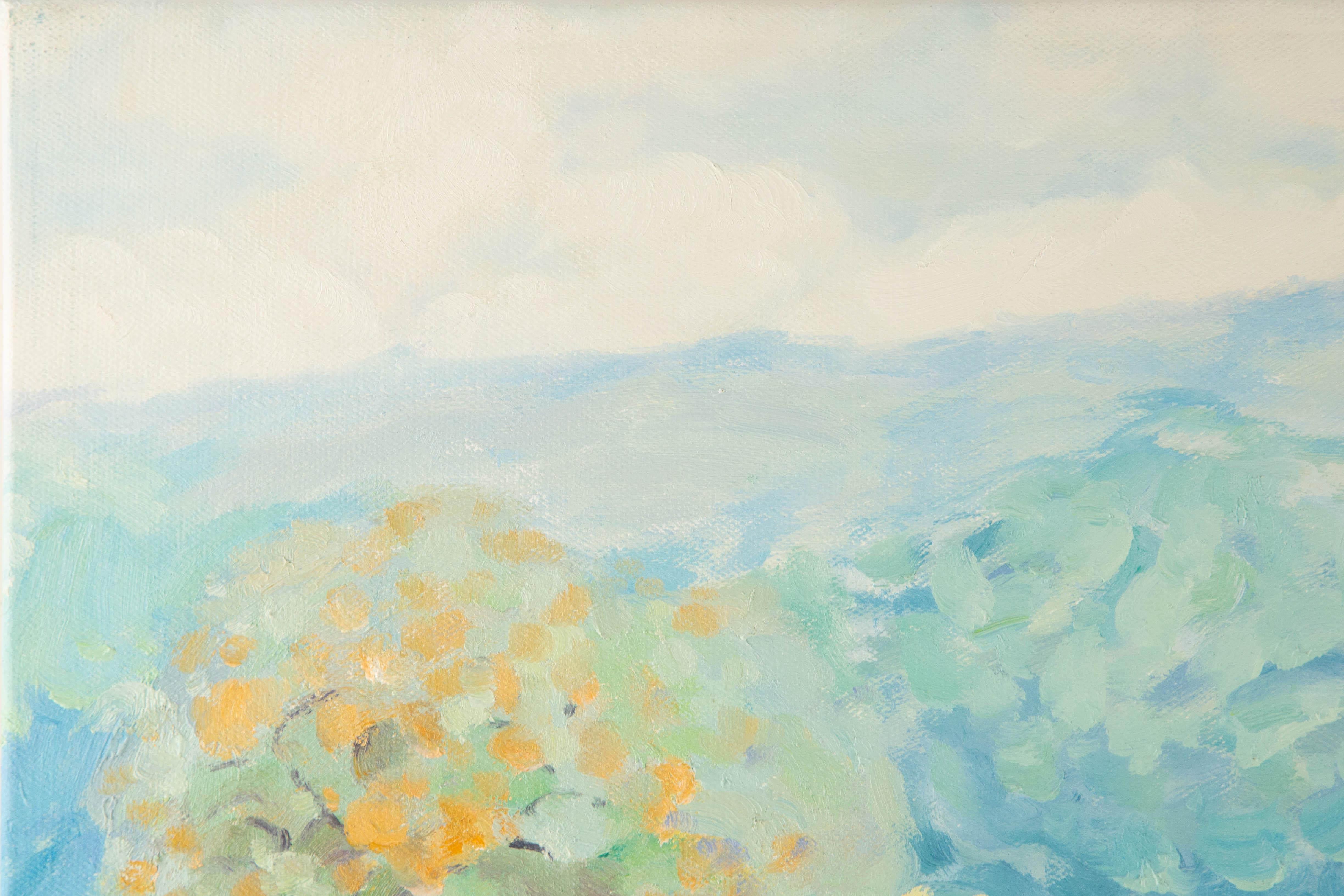 Tianyu Pan Landscape Original Oil On Canvas 