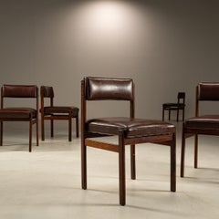 'Tião' Dining Chairs, by Sergio Rodrigues, Brazilian Mid-Century Design