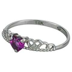 Tiara garnet ring.