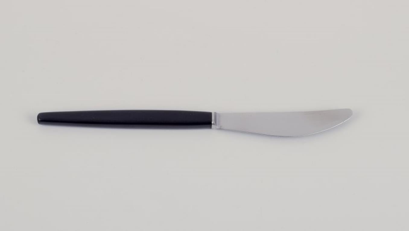 Scandinavo moderno Tias Eckhoff per Lundtofte, Danimarca. Set di posate per cinque persone 