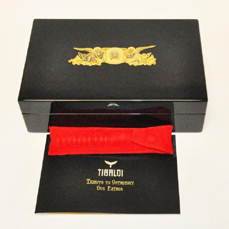 Limited edition #0218/1000 Tibaldi Tribute to Orthodoxy Our Father fountain pen in ivory. New, complete with presentation box and papers.

