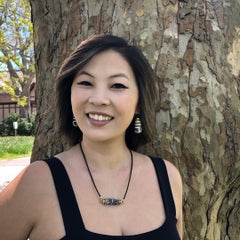 Tibet Antique "Dzi Eye" Beads 18-Karat Gold Amulet Earrings, Unique