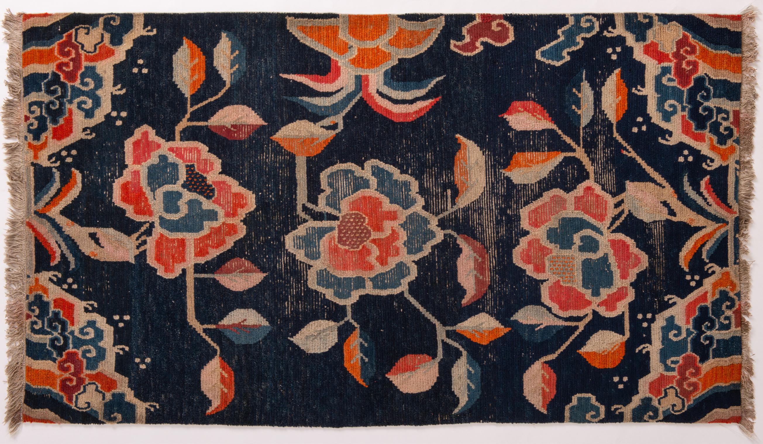 Tibetan Antique Carpet from Private Collection 5