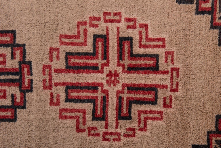 Simply Elegant Tibetan Vintage Carpet For Sale at 1stDibs
