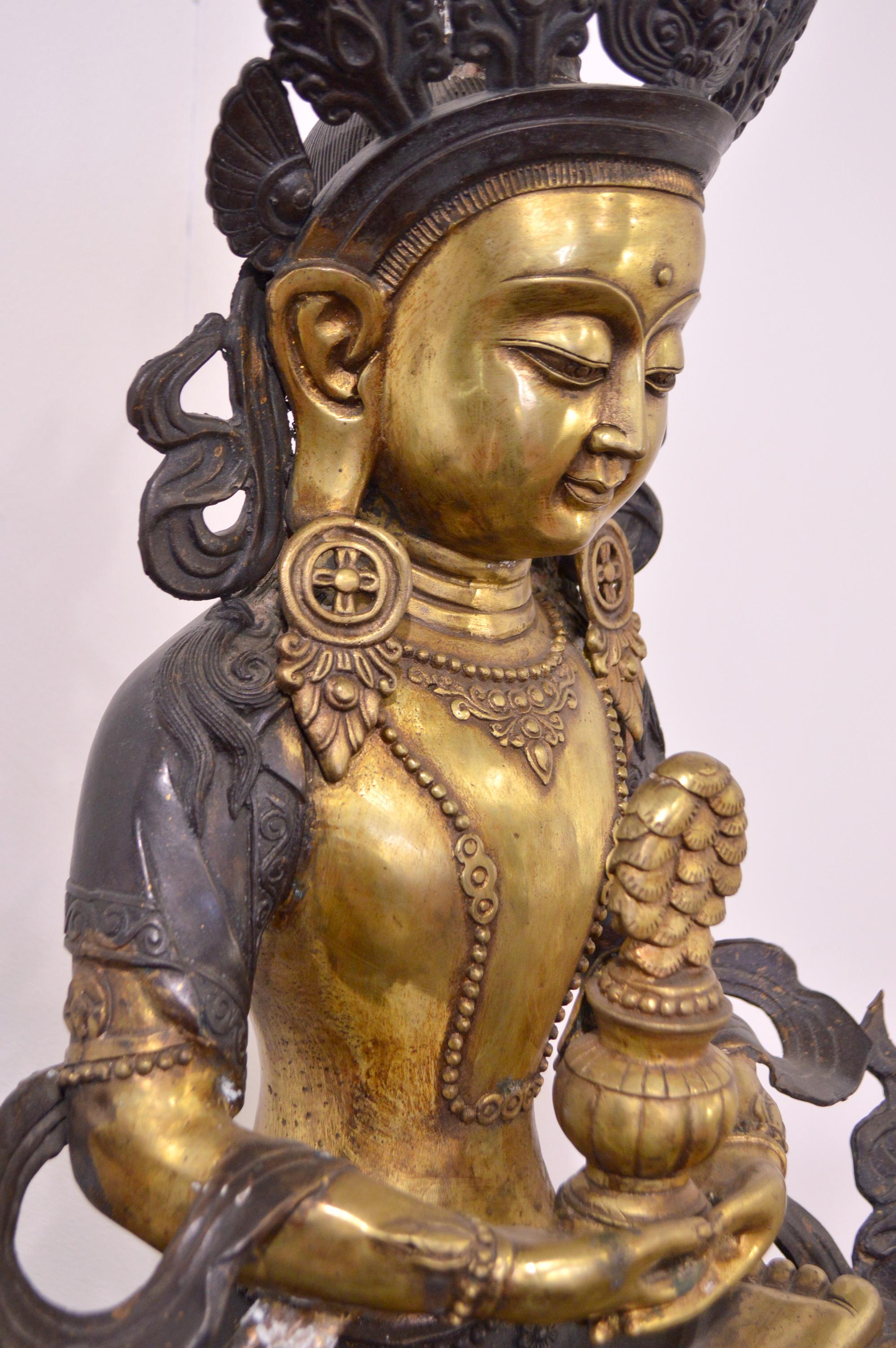 tara bronze statue