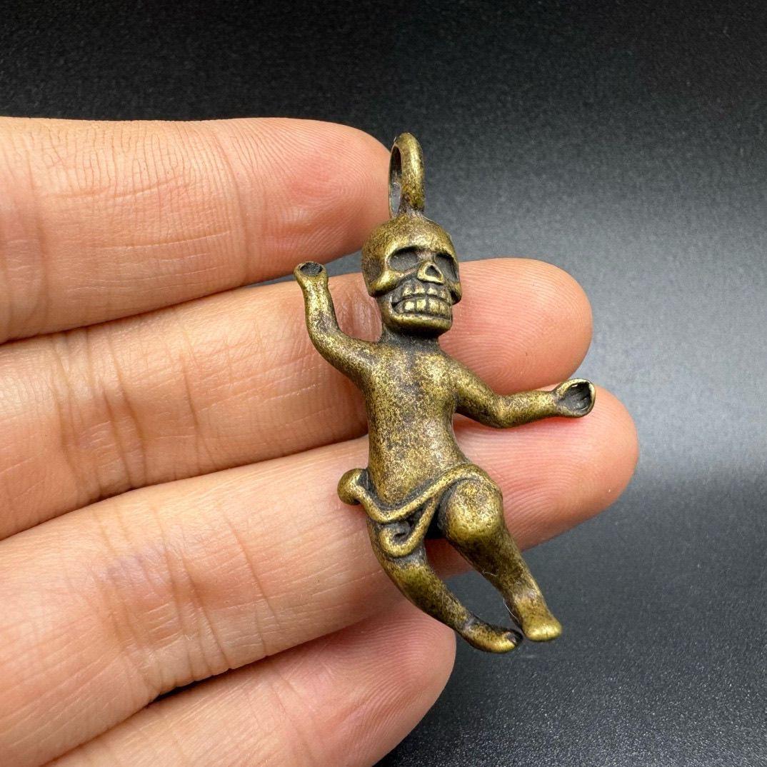 Old Tibetan Bronze Religious Figure For Sale 2