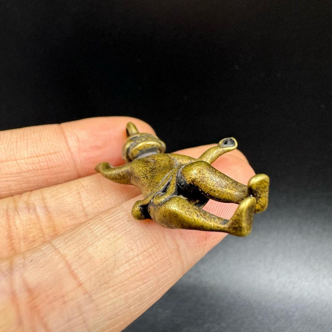 Old Tibetan Bronze Religious Figure For Sale 3