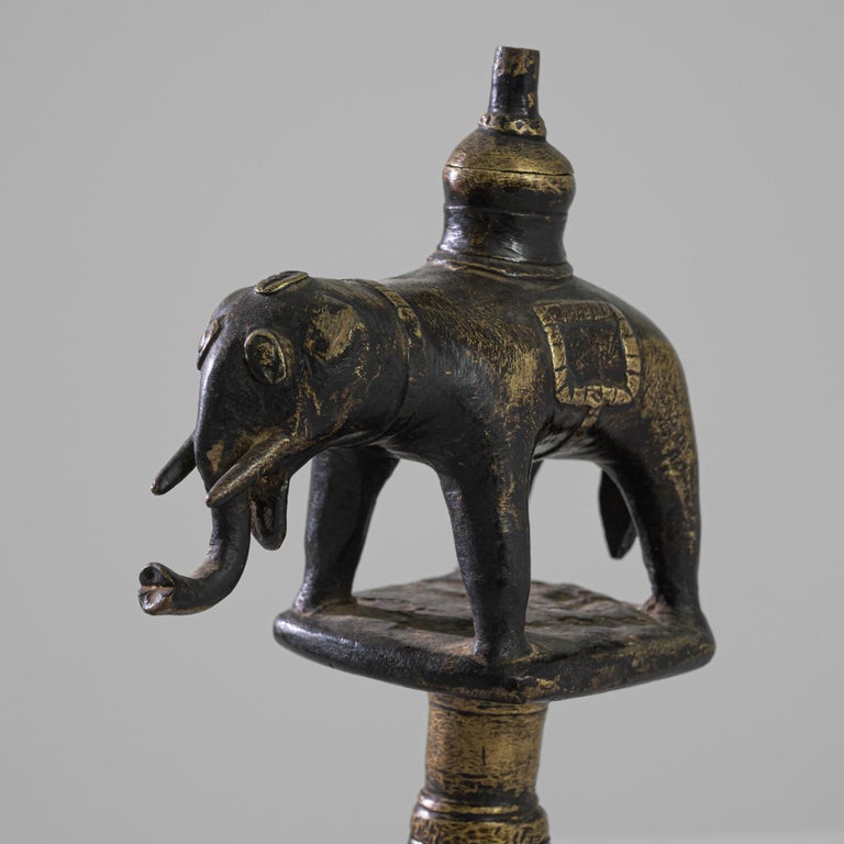 Tibetan Brass Elephant Oil Lamp For Sale at 1stDibs tibetan lanterns
