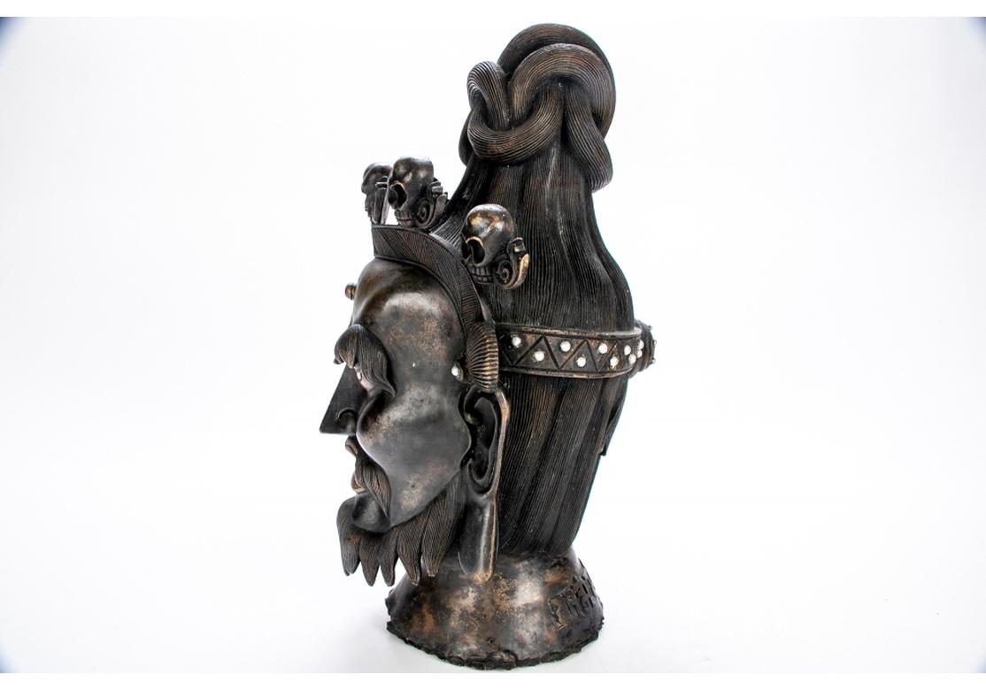 Tibetan Bronze Bust of a Holy Man at 1stDibs tibetan