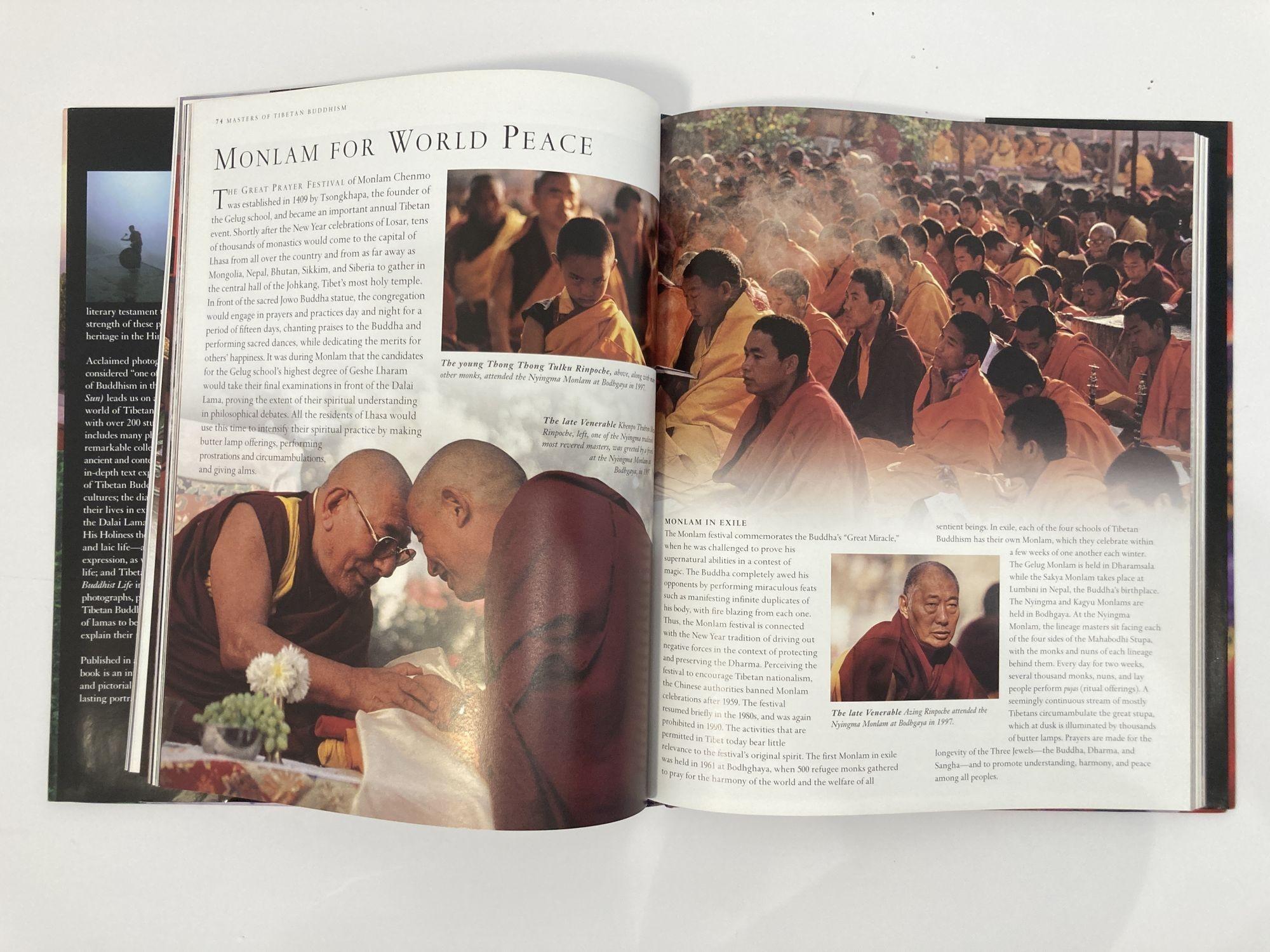 Tibetan Buddhist Life by Don Farber Hardcover Book For Sale 2