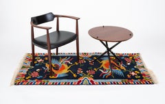 Tibetan Carpet with Phoenix Design